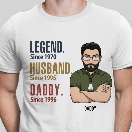 GeckoCustom Legend Husband Grandpa Since Years T Shirt Unisex T Shirt / Sport Grey / S