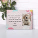 GeckoCustom (LH) Personalized Custom Print Canvas, Dog Lover Gift, When Tomorrow Starts Without Me