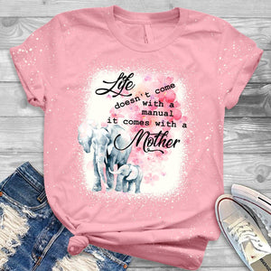 GeckoCustom Life Doesn’t Come With A Manual It Comes With A Mother T-Shirt, Mother Day, HN590