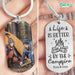 GeckoCustom Life Is Better By The Campfire Camping Metal Keychain HN590 No Gift box / 1.77" x 1.06"