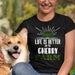 GeckoCustom Life is better On The Farm shirt, Farmer Gift HN590 Women Tee / Black Color / S