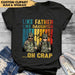 GeckoCustom Like Father Like Daughter Oh Crap Hunting Shirt, Custom Gift For Hunt HN590 Pullover Hoodie / Black Colour / S