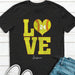 GeckoCustom Love Softball Shirt Personalized Custom Softball Shirt H538