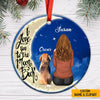 GeckoCustom Love You To The Moon And Back Dog Ornament T286 HN590