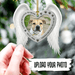 GeckoCustom Loved Beyond Words Missed Beyond Measure Pet Photo Ornament, Pet Loss Gift HN590 MDF / 2.75” tall & 1/8 thick