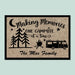 GeckoCustom Making Memories One Campsite At A Time Camping Doormat K228 HN590