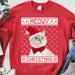 GeckoCustom Meowy Christmas Personalized Custom Photo Cat Sweatshirt, Cat Lover Sweater Christmas C475 Sweatshirt (Favorite) / S Black / S