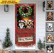 GeckoCustom Merry Christmas Dog Door Cover HN590