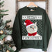 GeckoCustom Merry Woofmas Personalized Custom Photo Dog Sweatshirt, Dog Lover Sweater Christmas C474V2