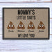 GeckoCustom Mommy's Little Shits Personalized Doormats 24x16 inch - 60x40 cm