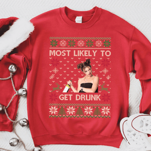 GeckoCustom Most Likely Family Christmas Sweater