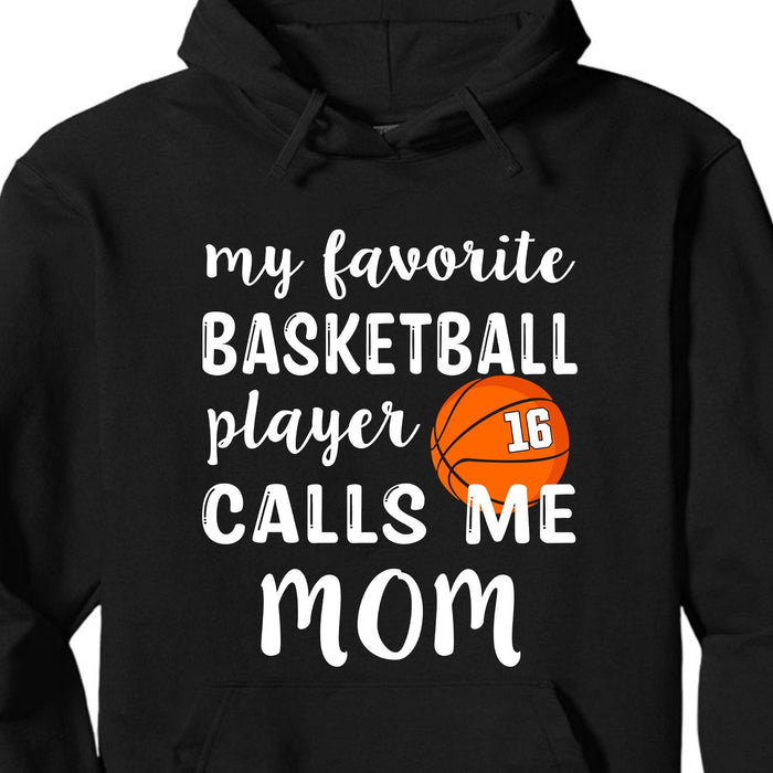 GeckoCustom My Favorite Basketball Player Personalized Custom Basketball Shirts C497 Pullover Hoodie / Black Colour / S