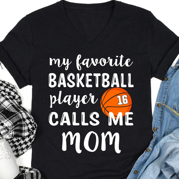 My Favorite Basketball Player Personalized Custom Basketball Shirts C497