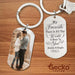 GeckoCustom My Favorite Place Is Next To You Couple Metal Keychain HN590 With Gift Box (Favorite) / 1.77" x 1.06"