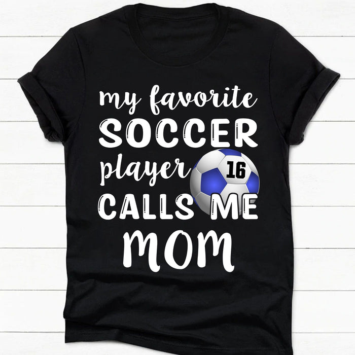 GeckoCustom My Favorite Soccer Player Personalized Custom Soccer Shirts C497 Women Tee / Black Color / S