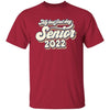 GeckoCustom My Last First Day Senior 2022 Retro Shirt, Senior 2022 Retro Shirt, Class of 2022 Shirt Unisex Shirt / Cardinal / S