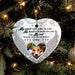 GeckoCustom My Soul Knows You Are At Peace Dog Heart Ornament HN590 Pack 1 Heart