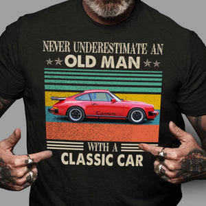 GeckoCustom Never Underestimate An Old Man Off Road Truck Shirt N304 HN590