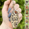 GeckoCustom Off The Dog Park Dog Bone Vintage Keychain, Dog Lover Gift, Custom Dog Breed HN590 2 Bone / 3"H x 1.5"W