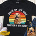 GeckoCustom Once By My Side Forever In My Heart Dog Photo Shirt