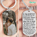 GeckoCustom Once Upon A Time I Became Yours & You Became Mine Couple Metal Keychain, Valentine Gift HN590 No Gift box / 1.77" x 1.06"