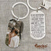 GeckoCustom Once Upon A Time I Became Yours & You Became Mine Couple Metal Keychain, Valentine Gift HN590