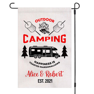 GeckoCustom Outdoor Camping Custom Garden Flag H187 12"x18"