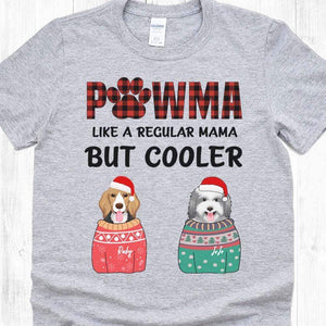 GeckoCustom Pawma Cooler Dog Mom Christmas Sweatshirt Shirt