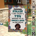 GeckoCustom Personal Stalker Will Follow You Dog Garden Flag, Gift For Dog Lovers HN590