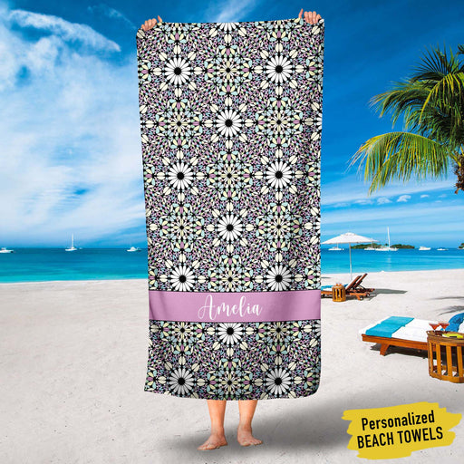 GeckoCustom Personalized Beach Towels, Best Beach Towels, Bohemian Beach Towels