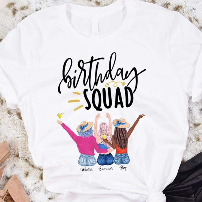 Birthday Squad Birthday Shirt — GeckoCustom