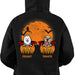 GeckoCustom Personalized Custom Backside Shirt, Halloween Ideas, Gift For Dog Lovers C459 Pullover Hoodie / Black Colour / S