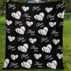 GeckoCustom Personalized Custom Baseball Blanket H352