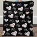 GeckoCustom Personalized Custom Baseball Blanket H352