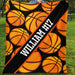 GeckoCustom Personalized Custom Basketball Blanket H533 VPS Cozy Plush Fleece 30 x 40 Inches (baby size)