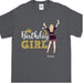 GeckoCustom Personalized Custom Birthday T Shirt, Birthday Girl Shirt, Birthday Gift Unisex T-Shirt / Black Color / S