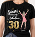 GeckoCustom Personalized Custom Birthday T Shirt, Sassy Classy Fabulous Shirt, Birthday Gift