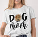 GeckoCustom Personalized Custom Dog Shirt, Custom Pet Face Dog Mom Shirt, Gift For Dog Lover Unisex T Shirt / White / S