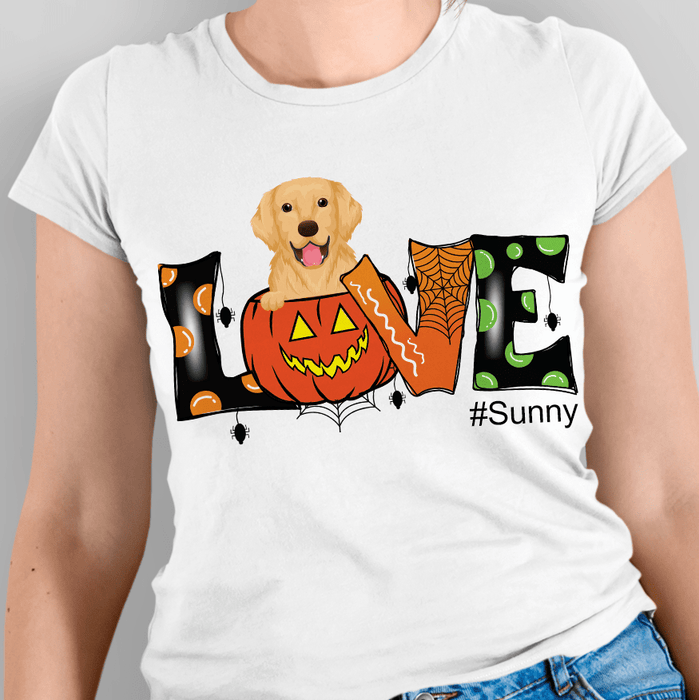 Love Halloween Dog Shirt