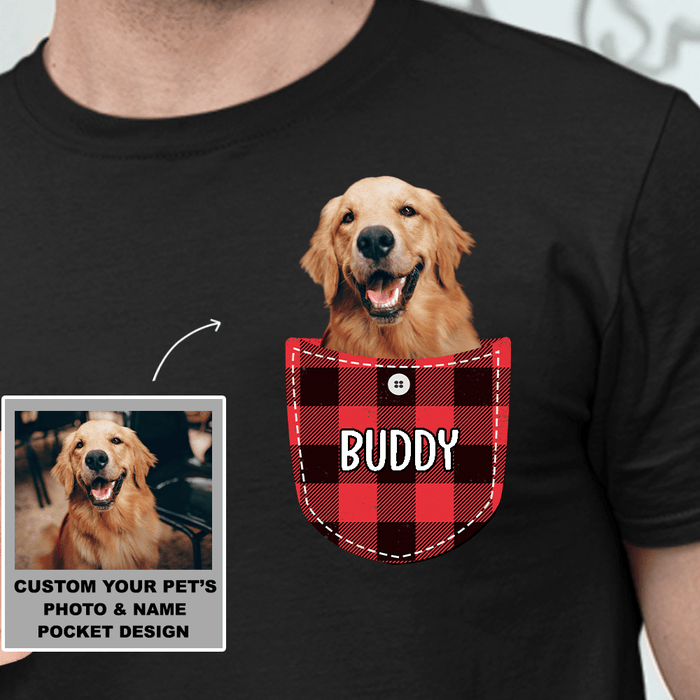 Pet Pocket Dark Dog Shirt