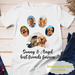 GeckoCustom Personalized Custom Dog Shirt, Gift For Dog Lover, Photo Custom Paw Unisex T-Shirt / Sport Grey / S