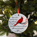 GeckoCustom Personalized Custom Family Memorial Ornament Decor, Those We Love Don't Go Away, Memorial Gift Pack 1