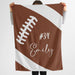 GeckoCustom Personalized Custom Football Blanket C528