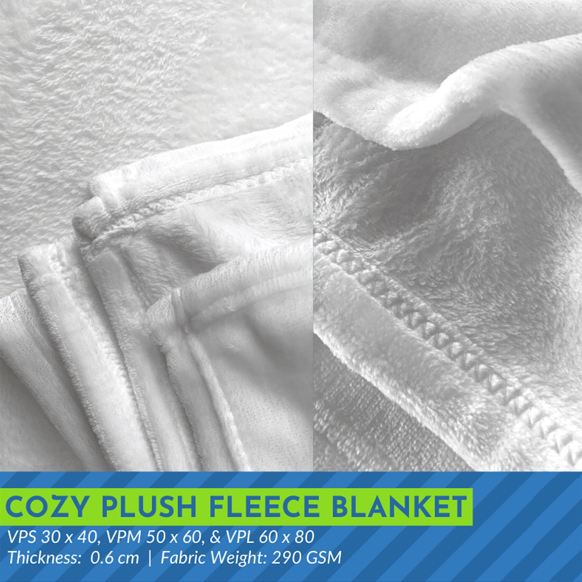 GeckoCustom Personalized Custom Football Blanket C528 VPS Cozy Plush Fleece 30 x 40 Inches (baby size)