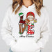 GeckoCustom Personalized Custom Football Christmas Sweatshirt C535 Pullover Hoodie / White Colour / S