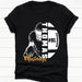 GeckoCustom Personalized Custom Football Shirts C490 Women Tee / Black Color / S