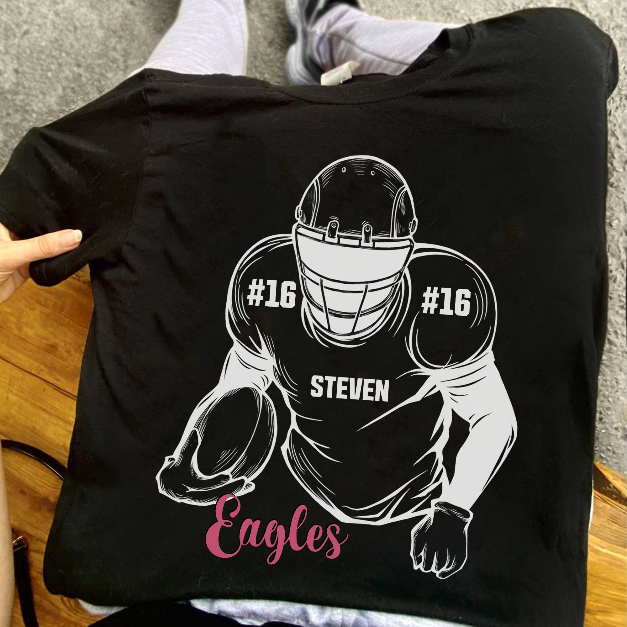 personalized football gear Personalized Football Gift, Personalized Custom Football Shirts C490V2