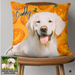 GeckoCustom Personalized Custom Photo Dog Throw Pillow, Pet Photo Custom, Dog Lover Gift