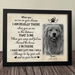 GeckoCustom Personalized Custom Picture Frame, Dog Lover Gift, When You See Me In Your Dream I'm Really There