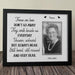 GeckoCustom Personalized Custom Picture Frame, Gift For Dad, Gift For Grandpa, Those We Love Don't Do Away